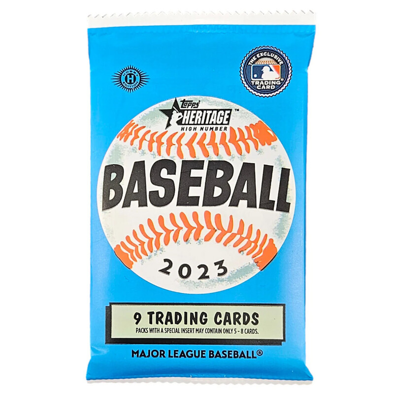 2023 Topps Heritage High Number Hobby Pack

