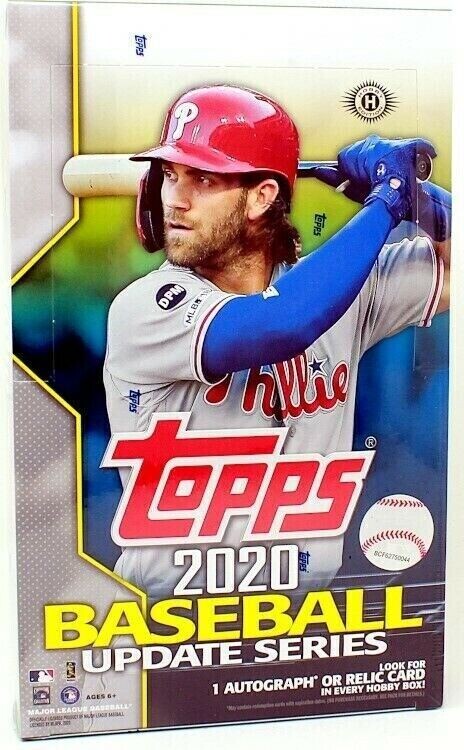 2020 Topps Update Series Baseball Hobby Box

