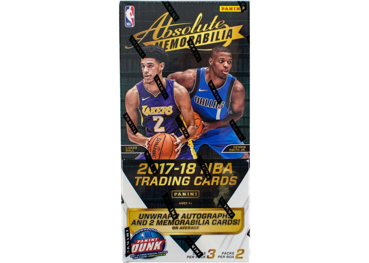 2017-18 Panini Absolute Basketball Hobby Box

