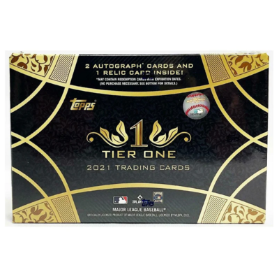 2021 Topps Tier One Baseball Hobby Box 2021 Topps Tier One Baseball Hobby Box