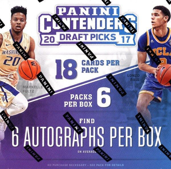 2017-18 Panini Contenders Draft Picks Basketball Hobby Box

