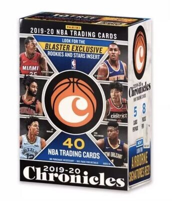 2019-20 Panini Chronicles Basketball Blaster Box