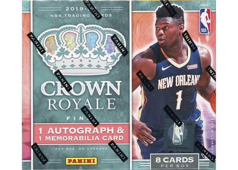 2019-20 Panini Crown Royale Basketball Hobby Box