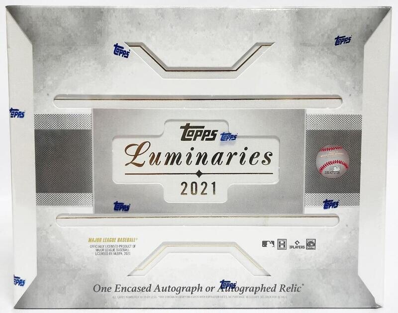 2021 Topps Luminaries Baseball Hobby Box

