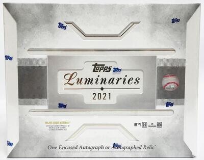 2021 Topps Luminaries Baseball Hobby Box

