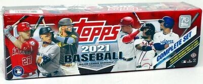 2021 Topps Factory Set Baseball Hobby Box

