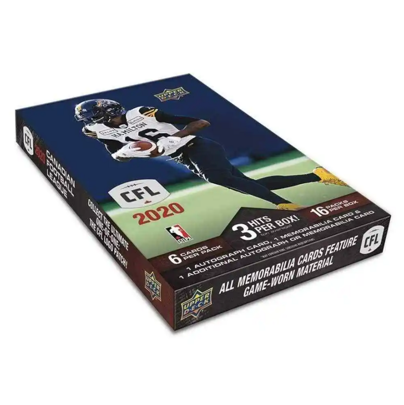 2020 Upper Deck CFL Football Hobby Box

