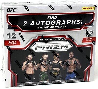 2022 Panini Prizm UFC Hobby Box