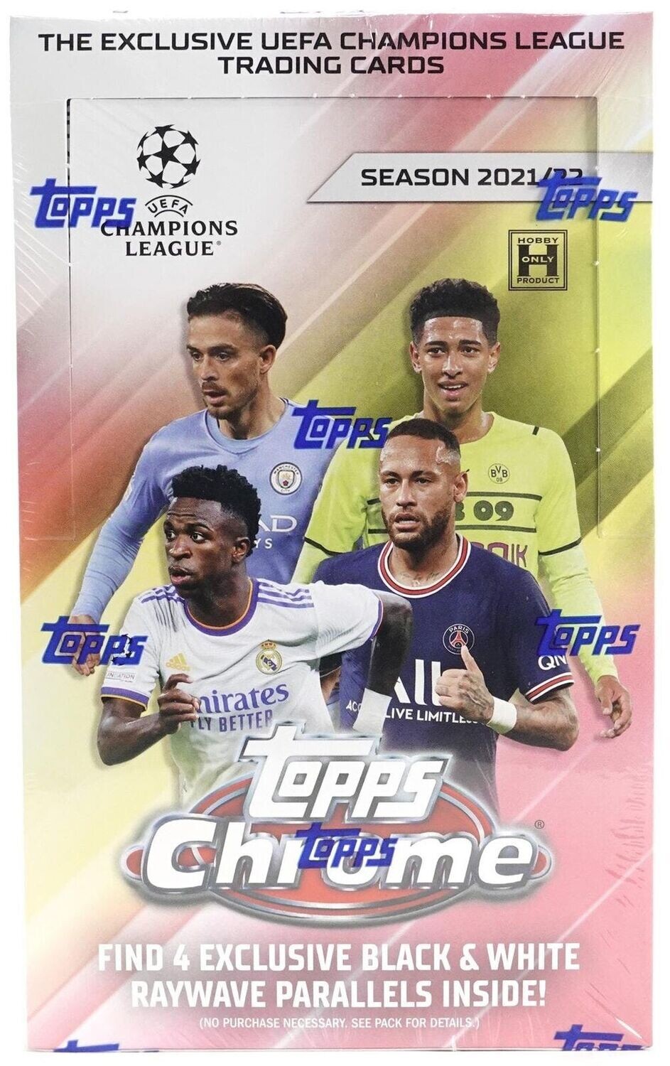 2021-22 Topps UEFA Champions League Chrome Soccer Hobby Lite Box