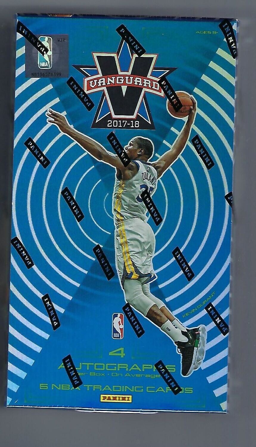 2017-18 Panini Vanguard Basketball Hobby Box

