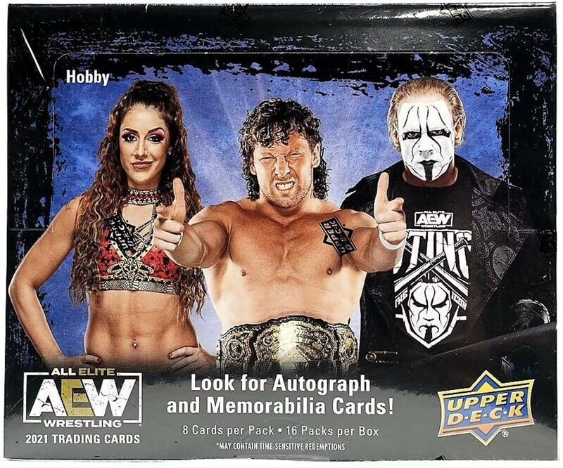2021 Upper Deck All Elite Wrestling AEW Hobby Box