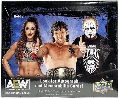2021 Upper Deck All Elite Wrestling AEW Hobby Box