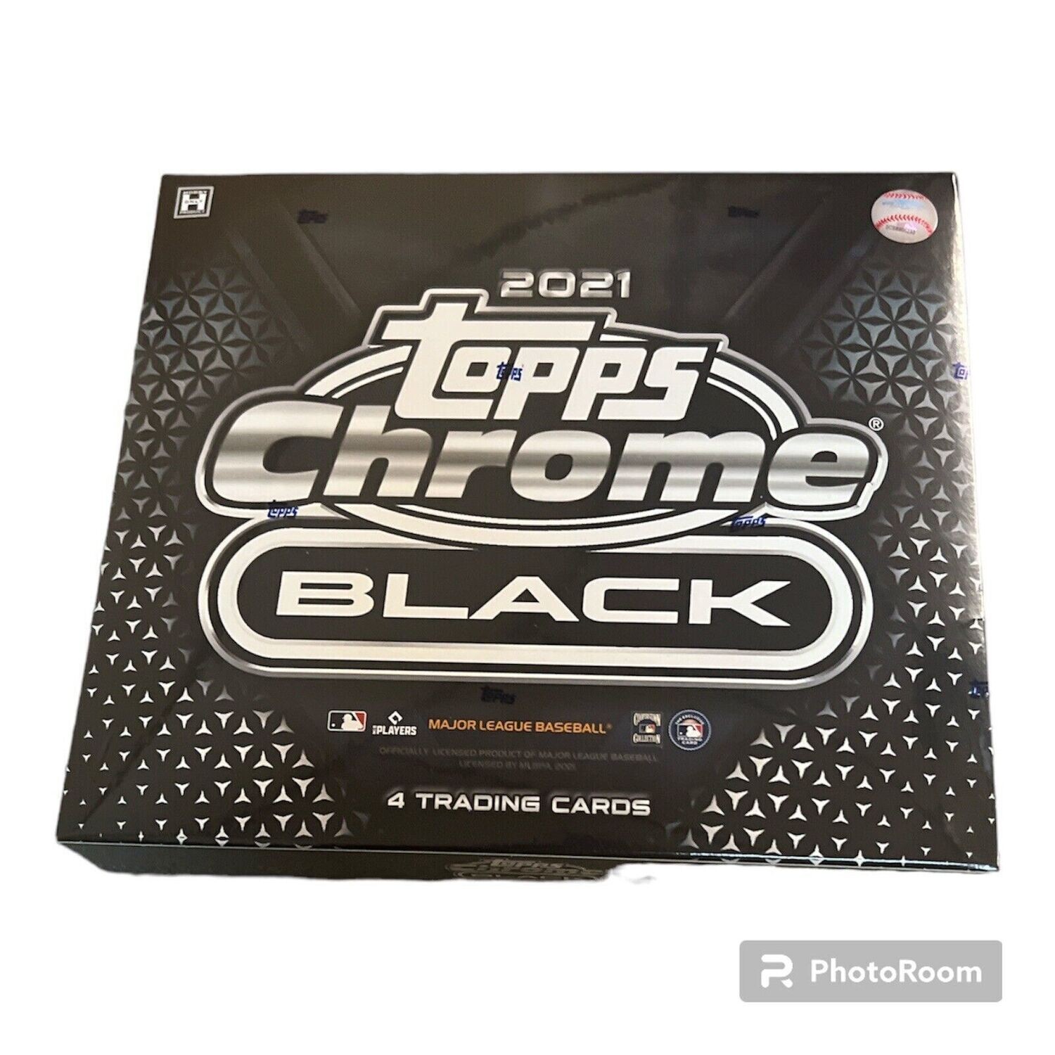 2021 Topps Chrome Black Baseball Hobby Box

