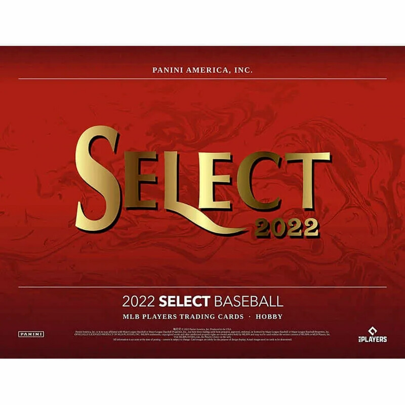 2022 Panini Select Baseball Hobby Box

