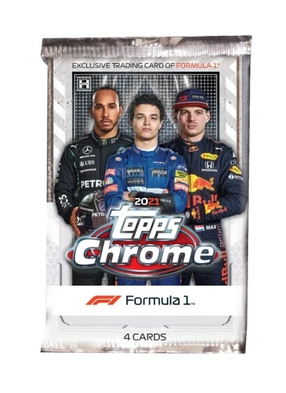 2021 Topps Chrome F1 Formula One Racing Hobby Box