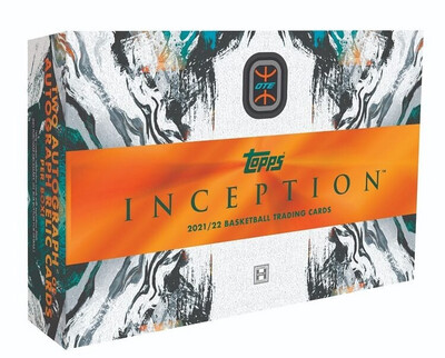 2021-22 Topps Inception Overtime Elite Basketball Hobby Box