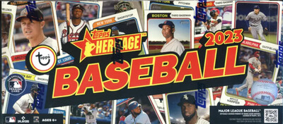 2023 Topps Heritage Baseball Hobby Box

