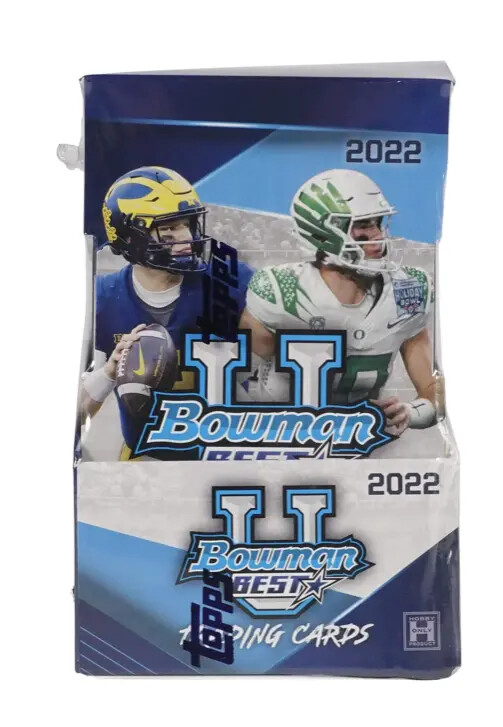 2022-23 Bowman University Best Football Hobby Box