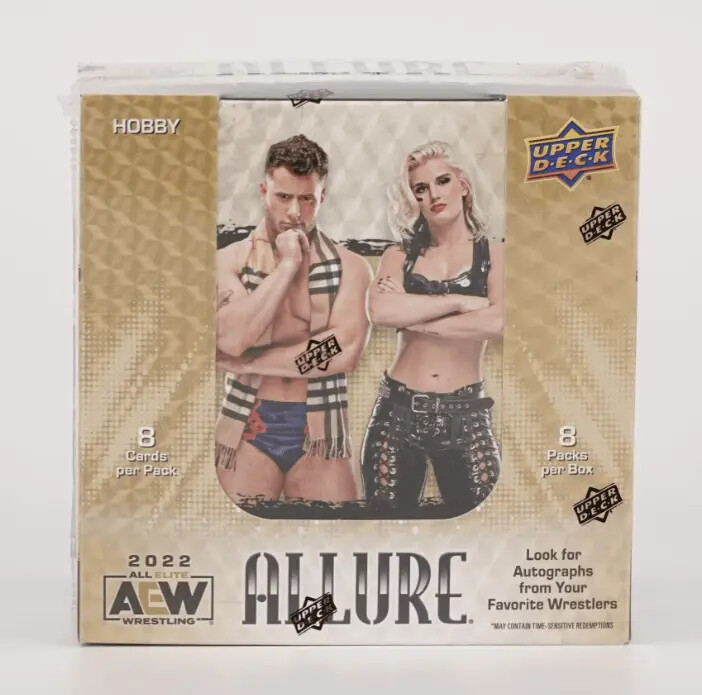 2022 Upper Deck AEW Allure Wrestling Hobby Box