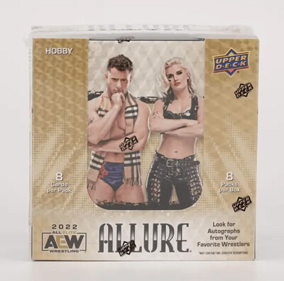 2022 Upper Deck AEW Allure Wrestling Hobby Box