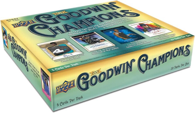 2021 Upper Deck Goodwin Champions Hobby Box