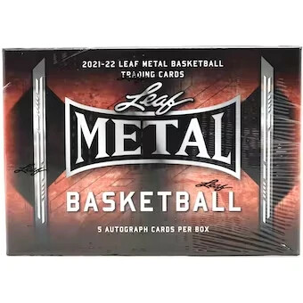 2021-22 Leaf Metal Basketball Hobby Box

