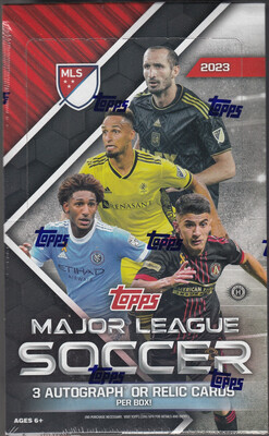 2023 Topps MLS Major League Soccer Hobby Box
