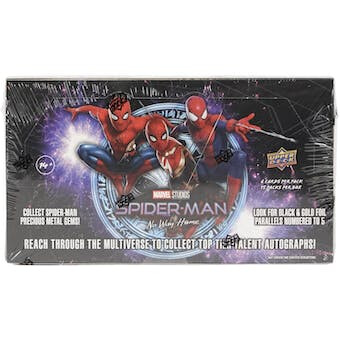 Marvel Studios: Upper Deck Spider-Man No Way Home Hobby Box