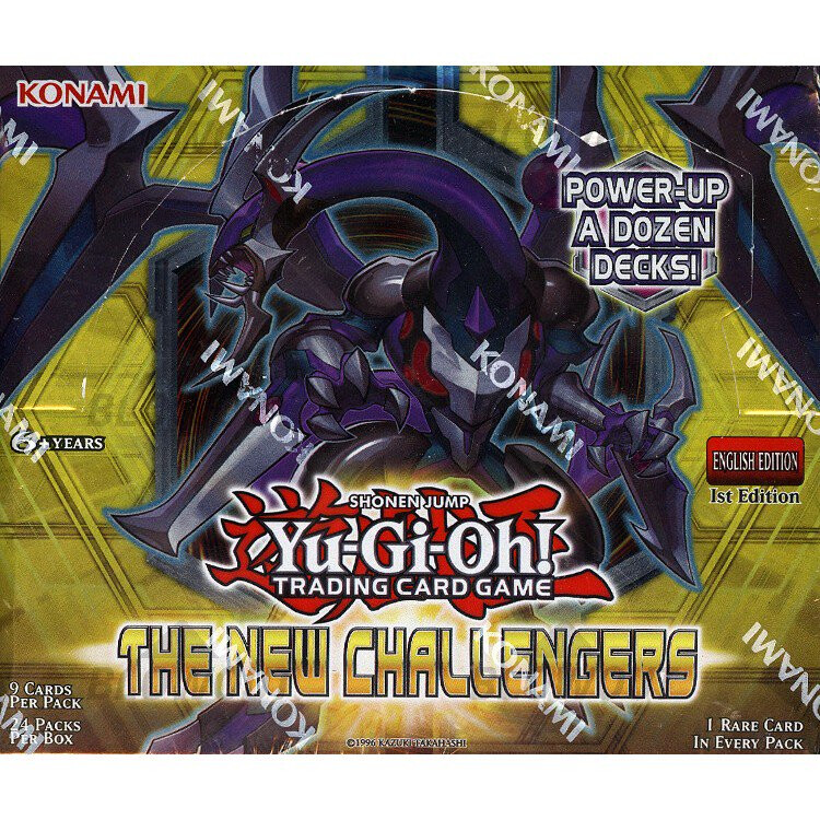 Yu-Gi-Oh! The New Challengers Booster Box

