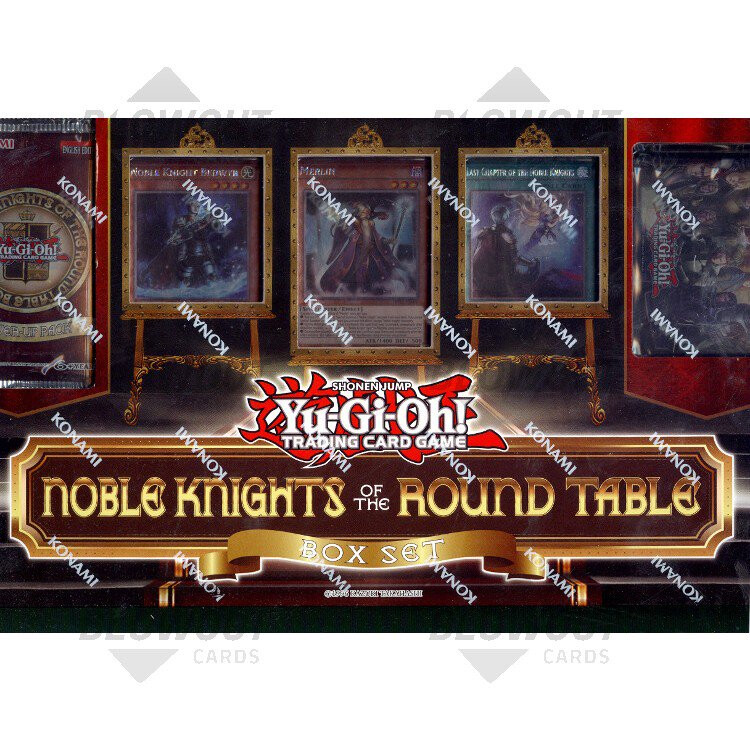 Yu-Gi-Oh! Noble Knights of the Round Table Box Set Box

