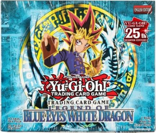 Yu-Gi-Oh! LEGEND OF BLUE EYES WHITE DRAGON 25th Anniversary Booster Box

