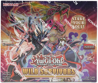 Yu-Gi-Oh! Wild Survivors Booster Box

