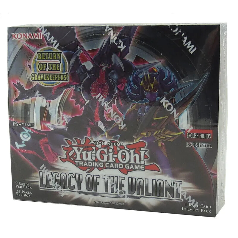 Yu-Gi-Oh! Legacy of the Valiant Booster Box

