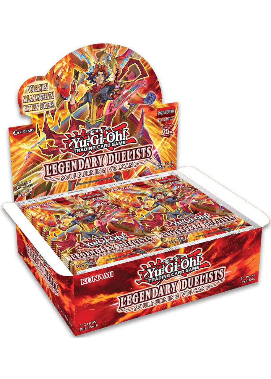 Yu-Gi-Oh! Legendary Duelists | Soulburning Volcano Booster Box

