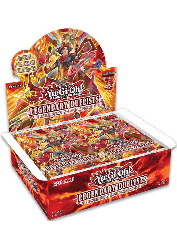 Yu-Gi-Oh! Legendary Duelists | Soulburning Volcano Booster Box

