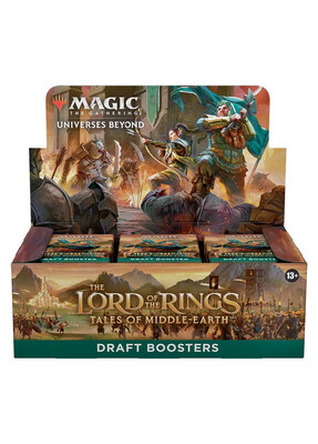 Magic: The Gathering | Lord of the Rings Tales of Middle-Earth Draft Booster Box

