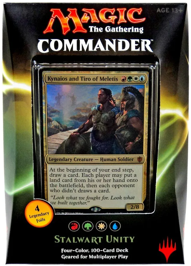 Magic: The Gathering Commander | Stalwart Unity Deck 2016