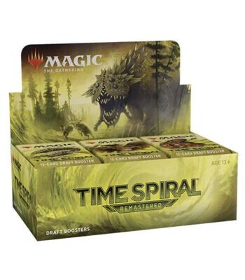 Magic: The Gathering Time Spiral: Remastered Draft Booster Box

