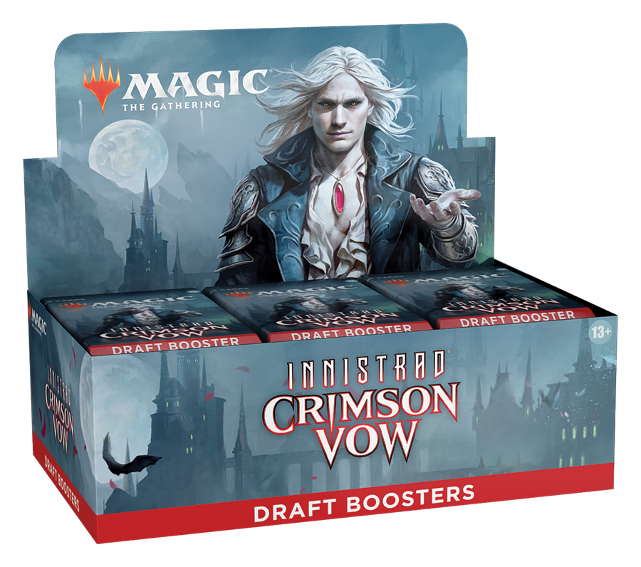 Magic: The Gathering Innistrad Crimson Vow Draft Booster Box

