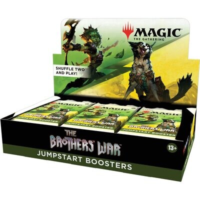 Magic: The Gathering The Brothers War Jumpstart Booster Box

