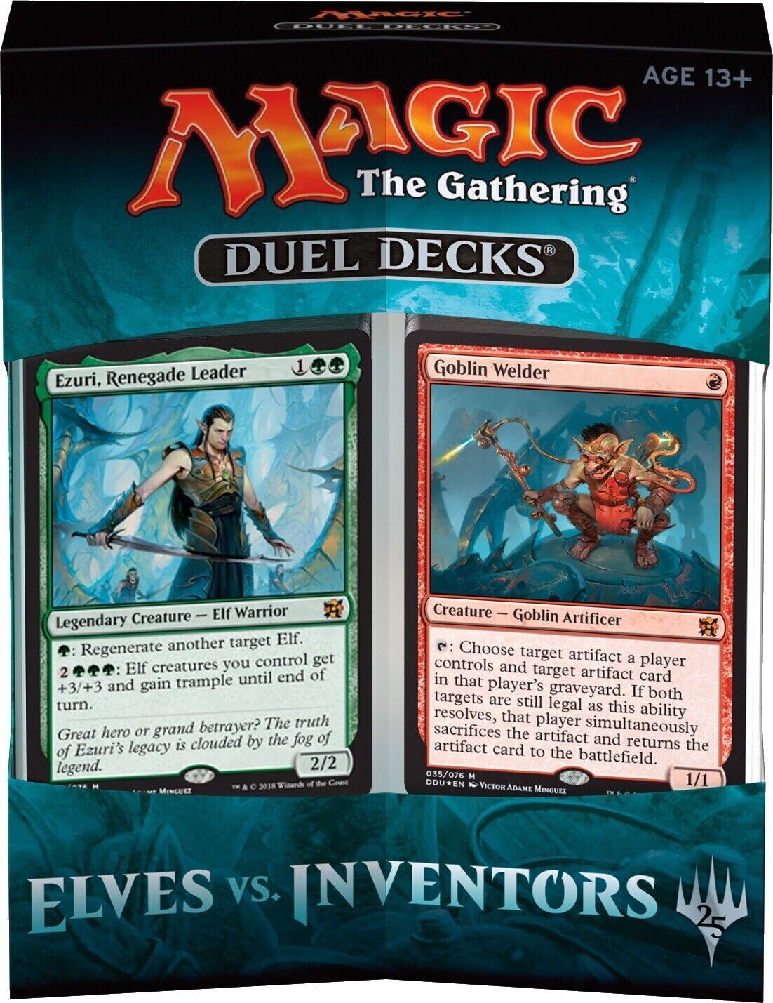 Magic: The Gathering Duel Decks | Elves vs. Inventors Deck