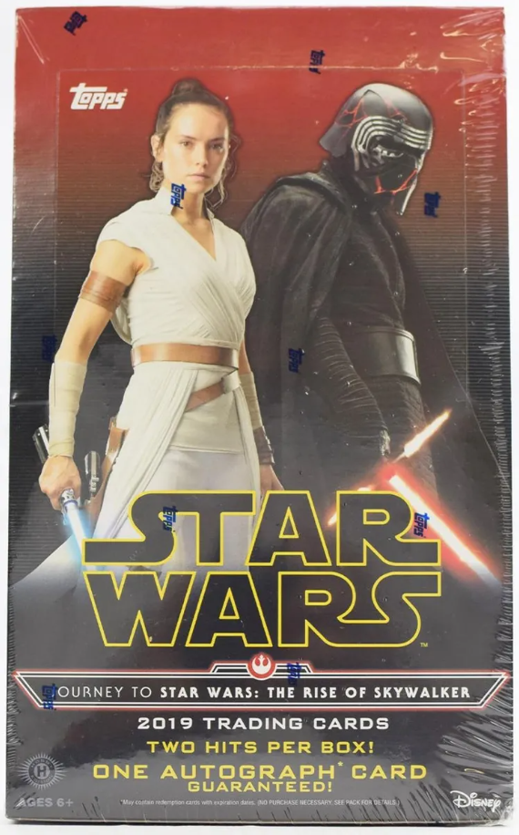 2019 Topps Journey To Star Wars The Rise Of SkyWalker Hobby Box


