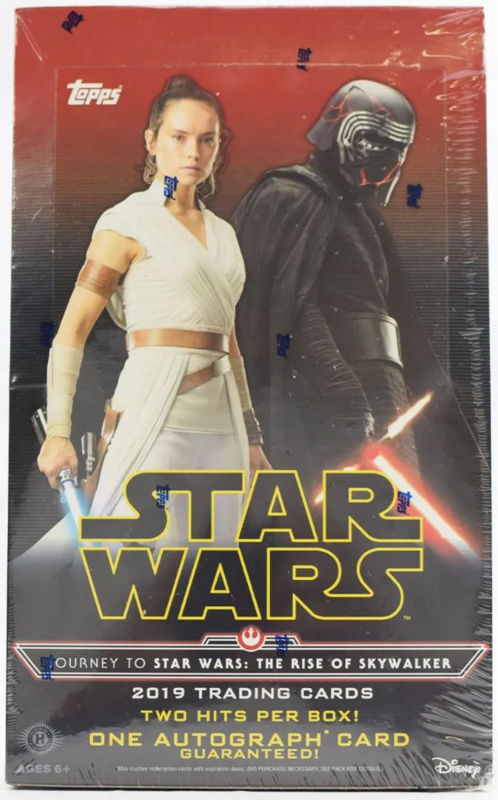 2019 Topps Journey To Star Wars The Rise Of SkyWalker Hobby Box

