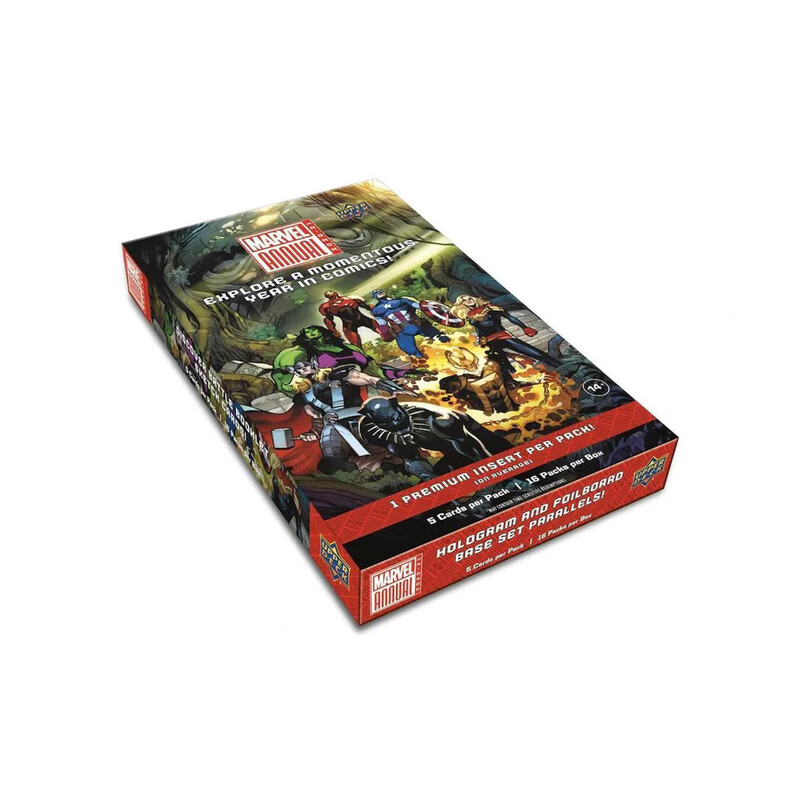 2020-21 UD Marvel Annual Hobby Box

