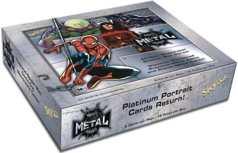2022 UD Skybox Marvel Metal Universe Hobby Box

