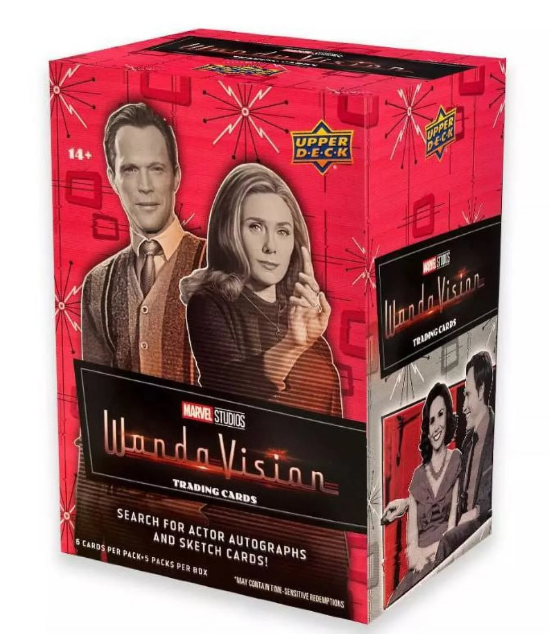 Marvel Studios Wanda Vision Trading Cards Blaster Box

