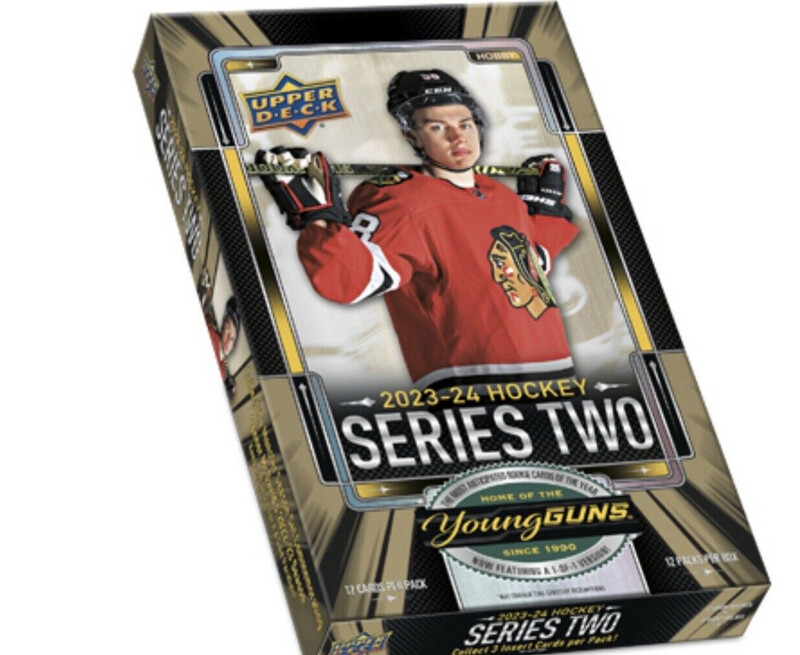2023-24 Upper Deck Series Two Hockey Hobby Box

