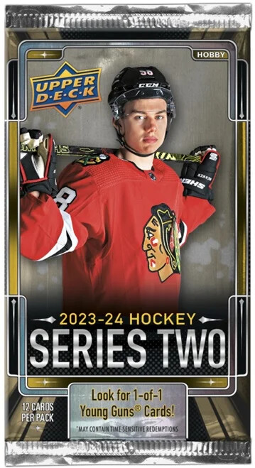 2023-24 Upper Deck Series Two Hockey Hobby Pack

