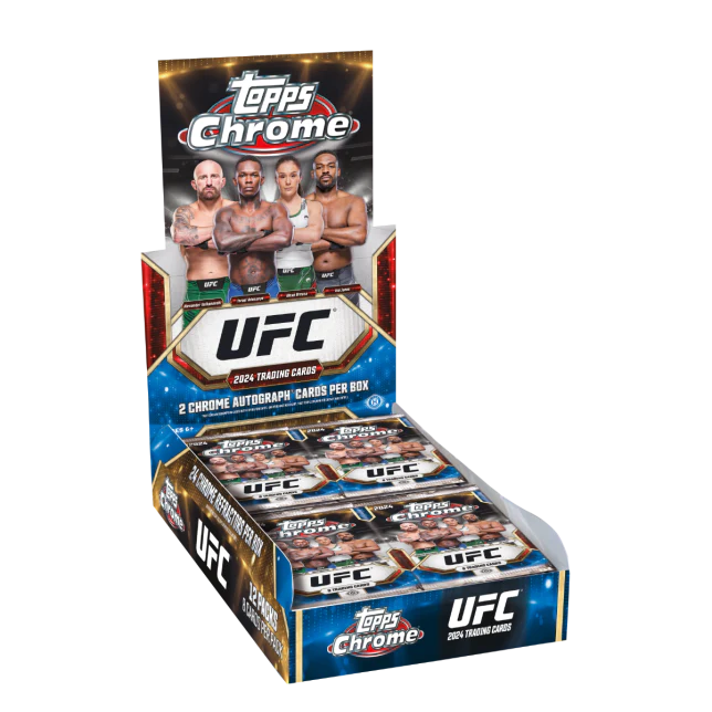 West&#39;s Sports Cards (WSC) 2024 Topps Chrome UFC Hobby Box

