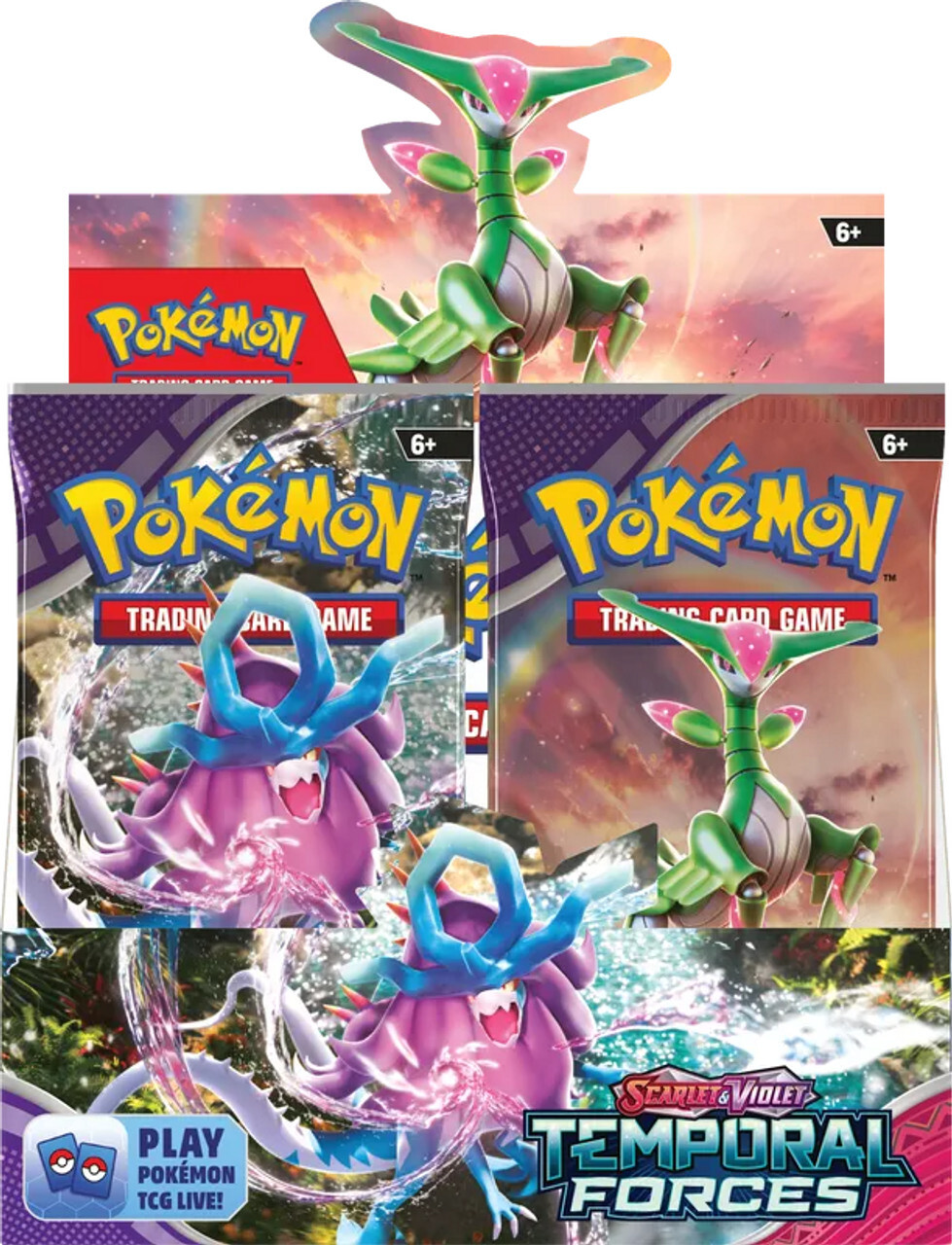West&#39;s Sports Cards (WSC) Pokemon TEMPORAL FORCES [SV5] BOOSTER BOX